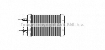 AVA QUALITY COOLING ol6002 -  Теплообменник, отопление салона